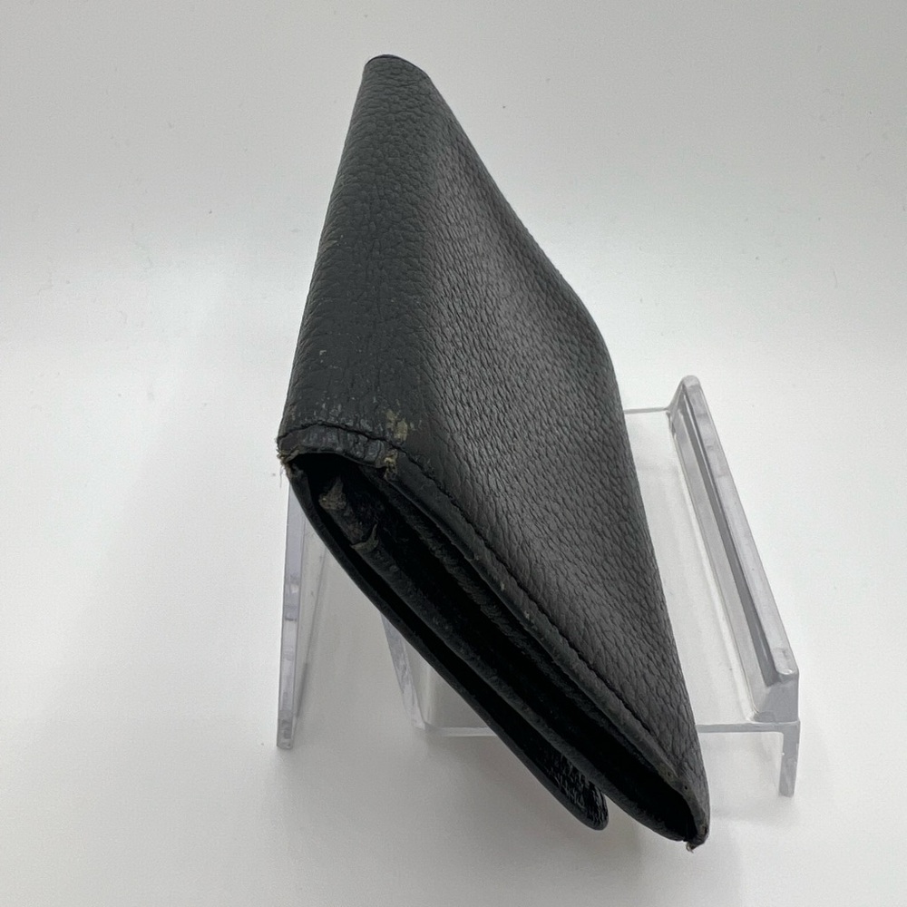 GUC Burberry Black Leather Card Holder - Picture 3 of 6
